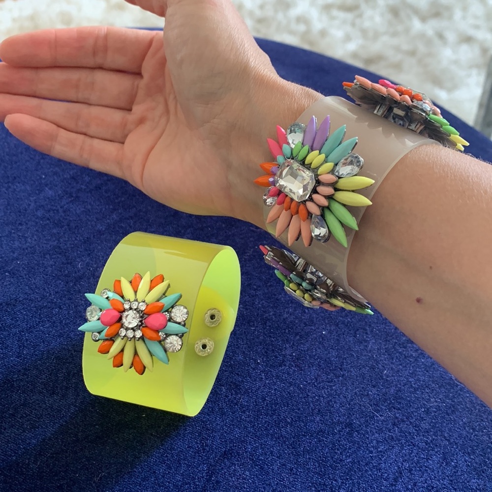 Bracelets with Rhine stones